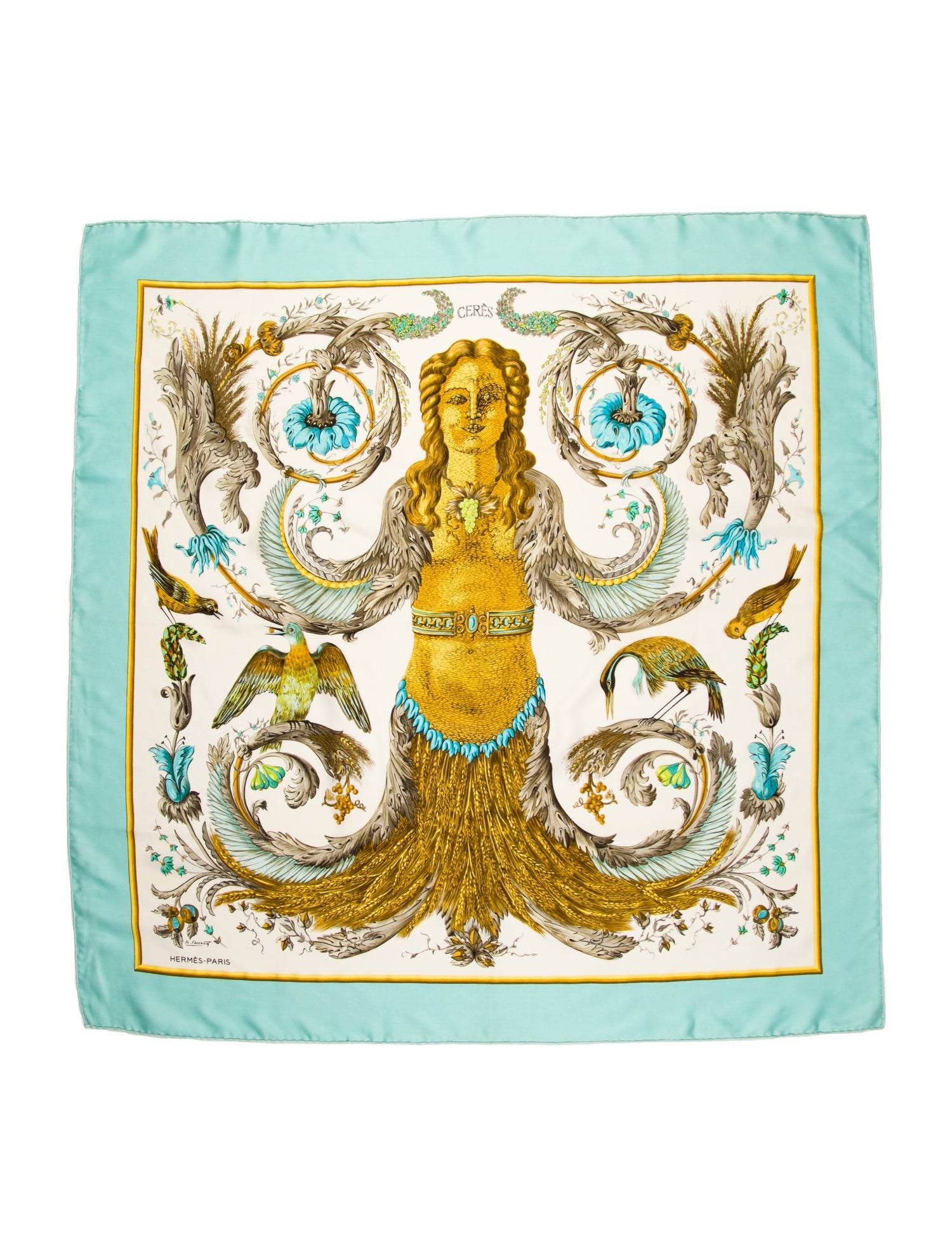 Hermès Ceres Silk Scarf